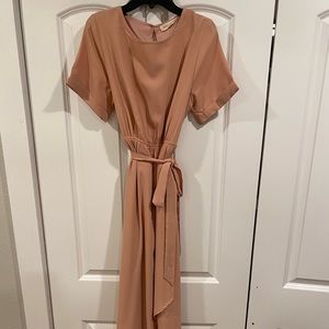 Light Pink, High Low Dress